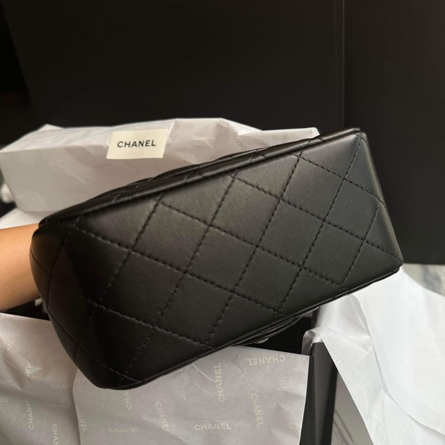 可預購)「M.Y精品」 Chanel 小方胖 coco17 cf17 方胖 近新全配有購證-5