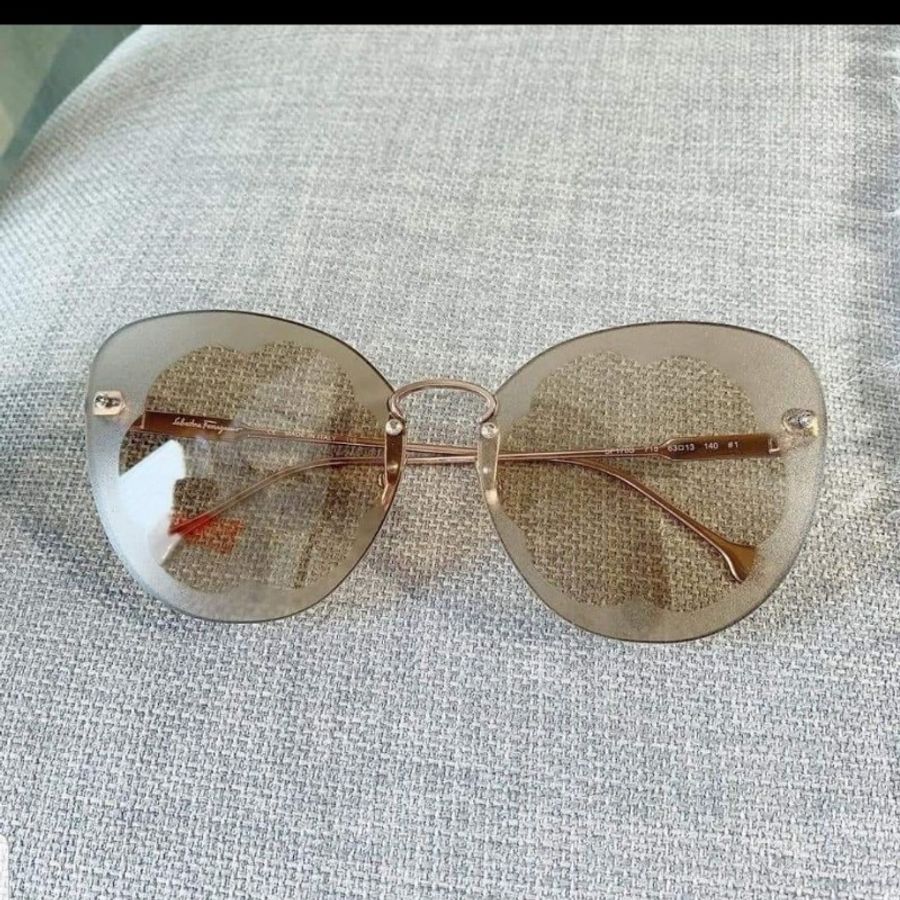 Salvatore Ferragamo 太陽眼鏡(金色)-3