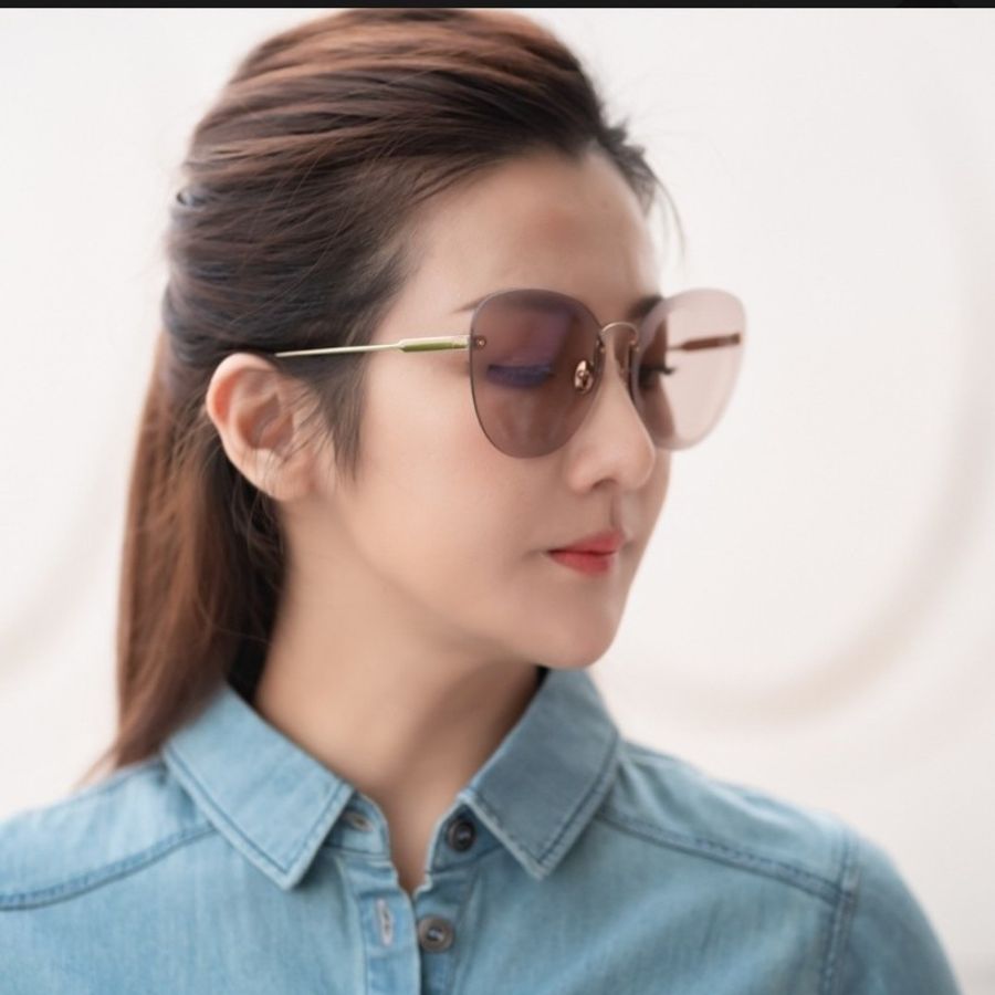 Salvatore Ferragamo 太陽眼鏡(金色)-7