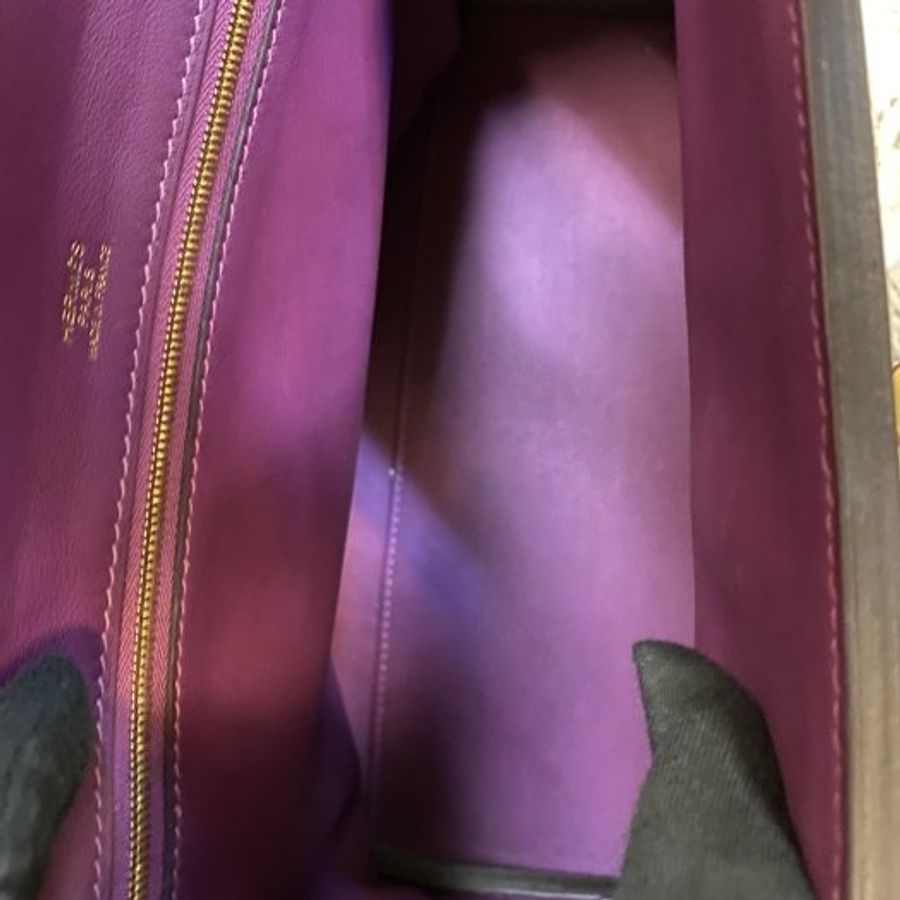 Hermes 29cm P9海葵紫色絕美24/24 bag-4