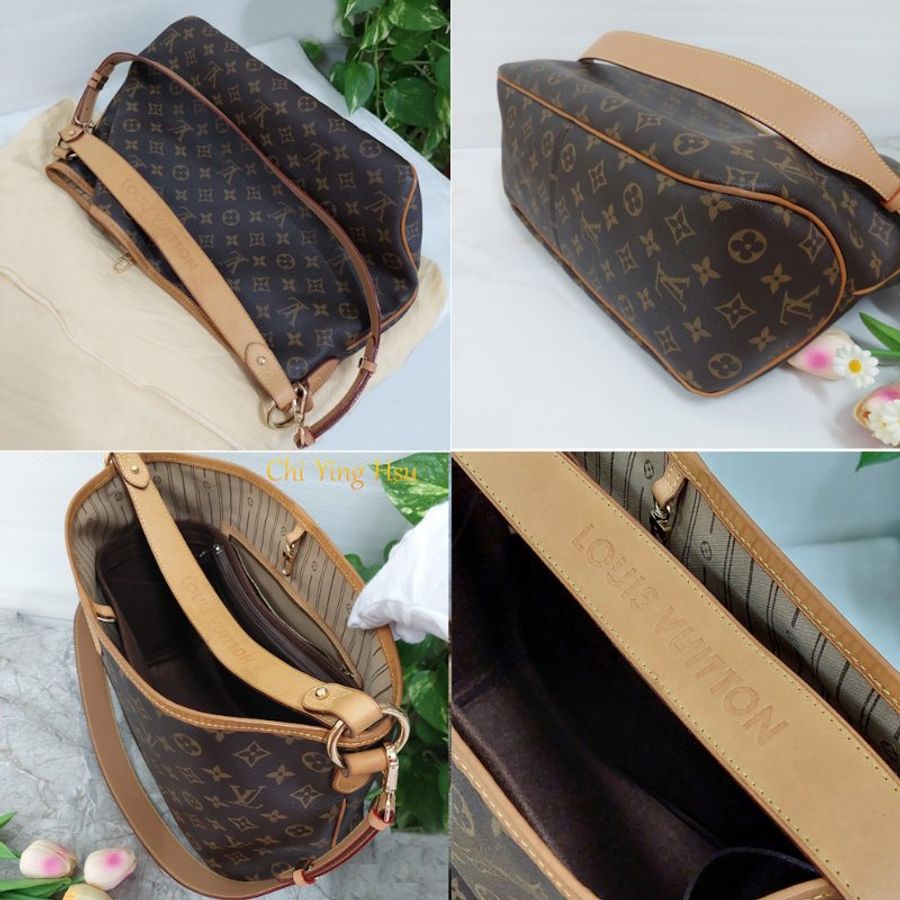 LV Delightful 🎀現品實拍 🎀 PM M40352 肩背包~二手9約成新-19