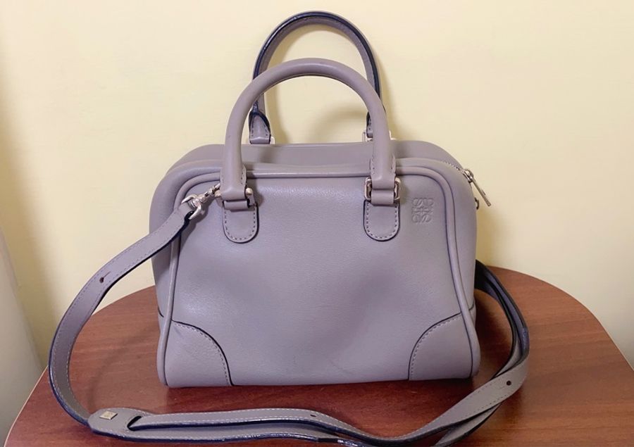 Loewe Amazona Bag Beige手提包 側肩包-5