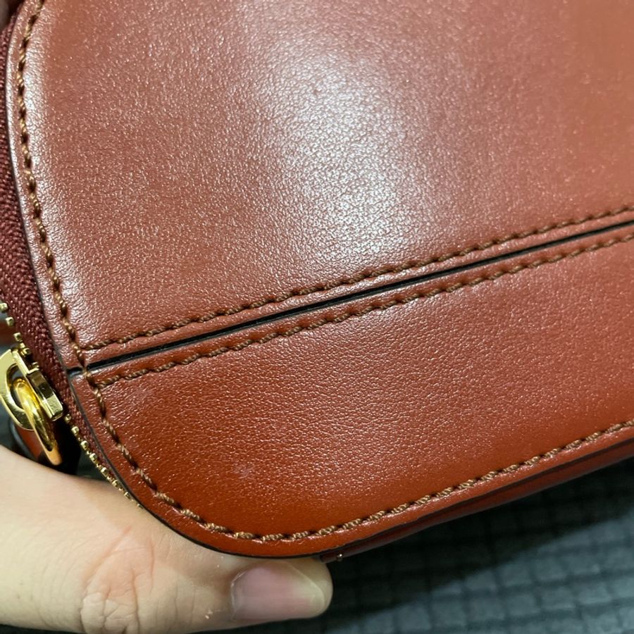 Chloe 蔻依  C Vanity 迷你款 C bag 相機包 棕色 咖啡色 熱門款 手提包-17