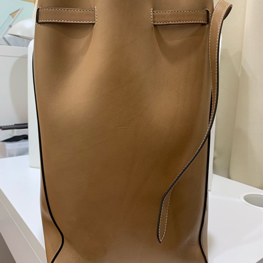 降價售—Céline 舊logo phantom cabas tote 原色牛皮托特包-6