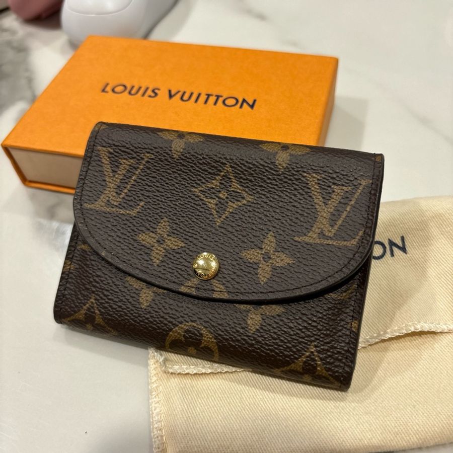 Lv Rosalie 零錢包內裏粉-0
