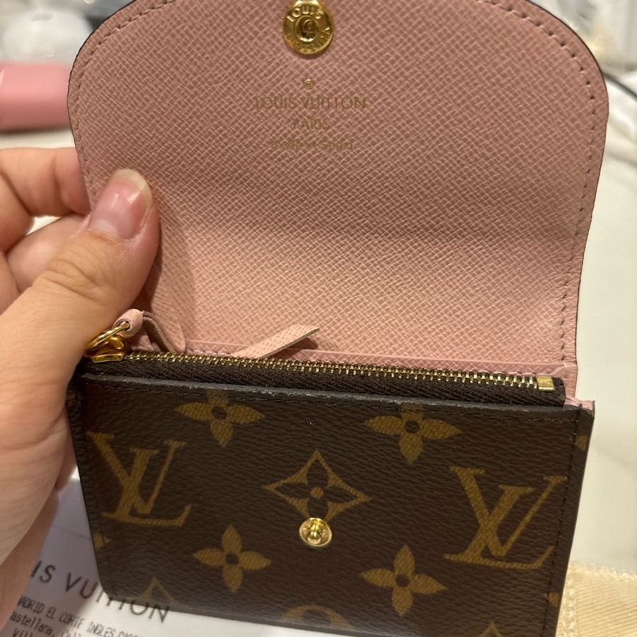 Lv Rosalie 零錢包內裏粉-2