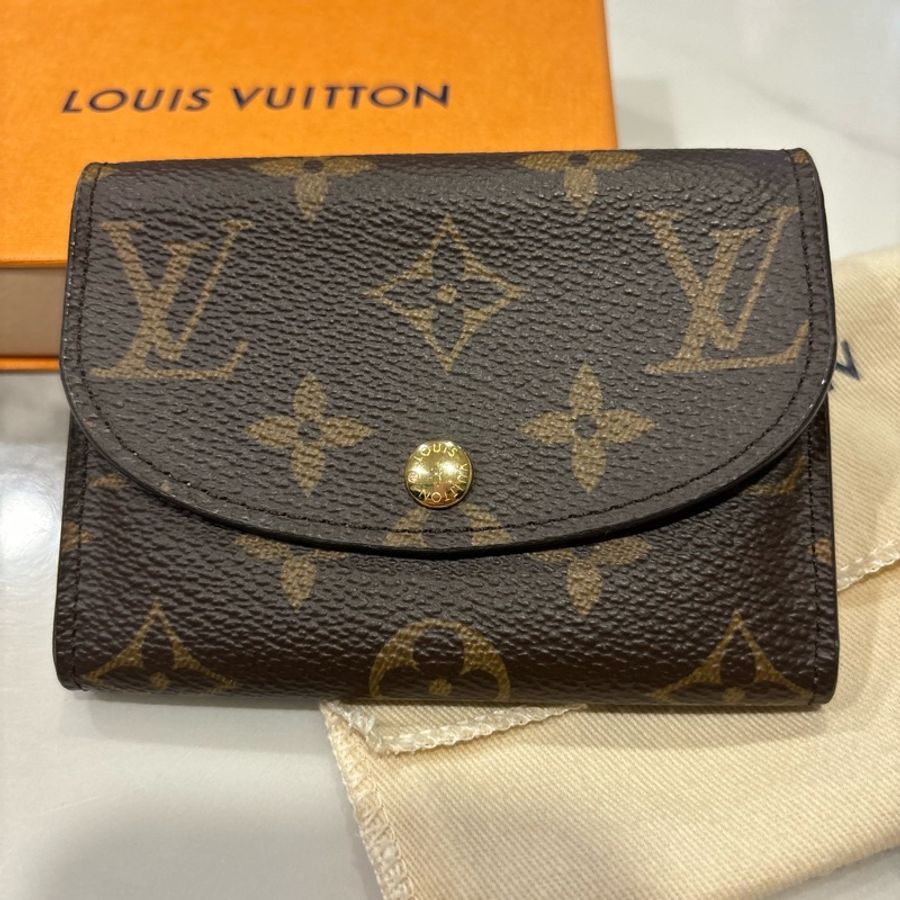 Lv Rosalie 零錢包內裏粉-5