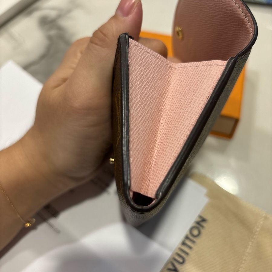 Lv Rosalie 零錢包內裏粉-11