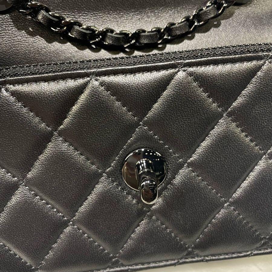 Chanel trendy cc so black-6