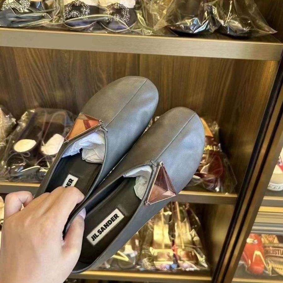 Jil sander 平底鞋 37.5號 全新僅試穿 包裝齊全 柔軟小羊皮材質 原價2萬8左右-1