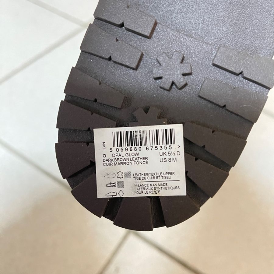 Clarks 拼色質感長靴-4