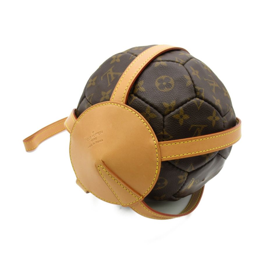 【日本直送】路易威登足球 M99054 Monogram PVC 塗層帆布棕色二手男女通用 LV-2