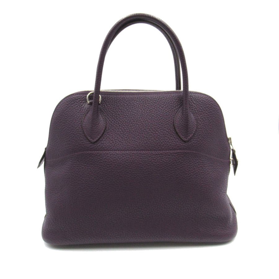 【日本直送】HERMES Bolide 31 2way 單肩手提包 Taurillon Clemence 葡萄乾 SHW 二手-1
