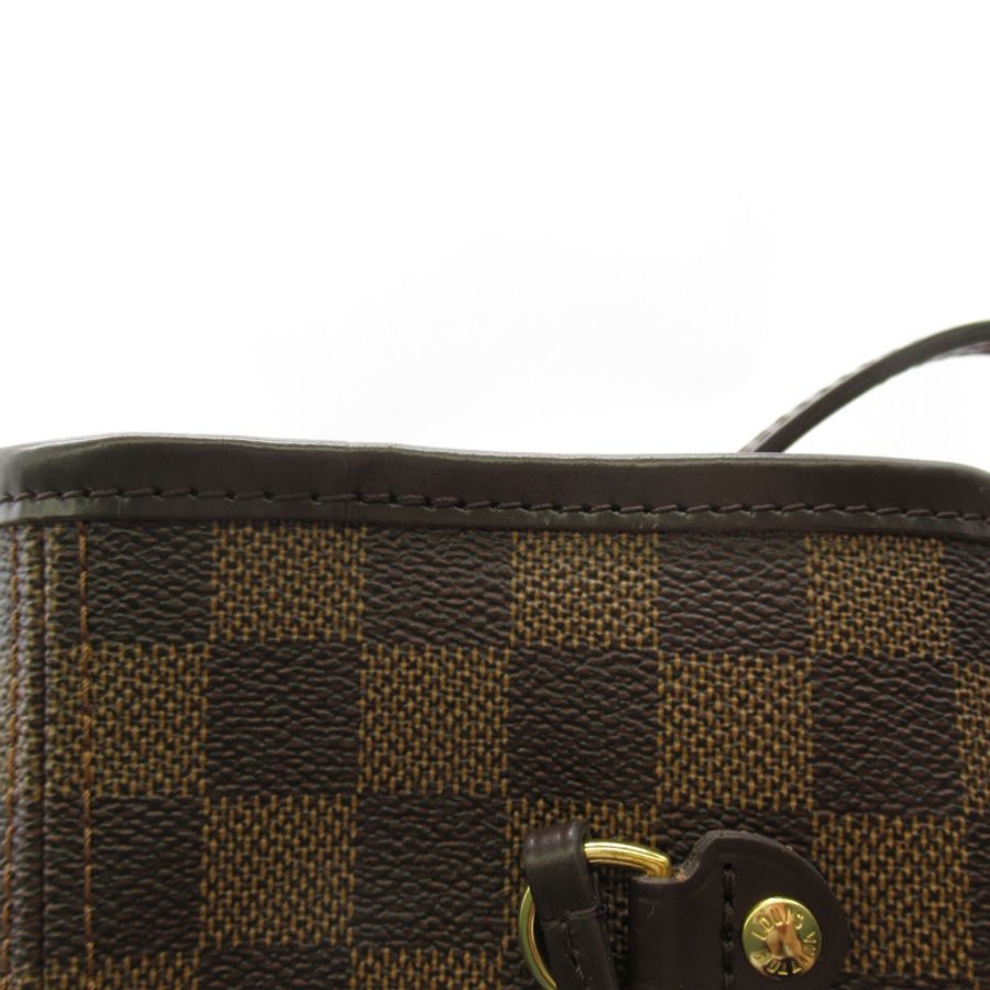 【日本直送】路易威登 Neverfull MM 單肩手提包 N41358 Damier Ebene 二手女士 LV-10