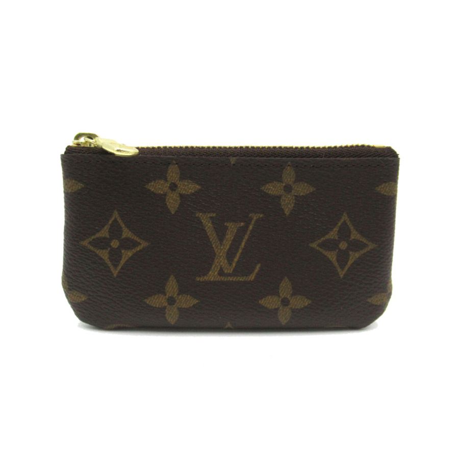 【日本直送】路易威登 Pochette cles 鑰匙包 M62650 Monogram 帆布棕色二手男女通用 LV-1