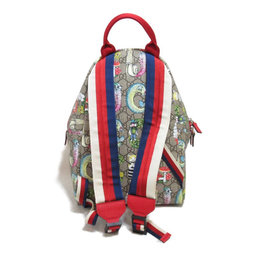 【日本直送】GUCCI 兒童背包 背包 背包 271327 PVC 塗層帆布米色覆蓋色二手兒童-1