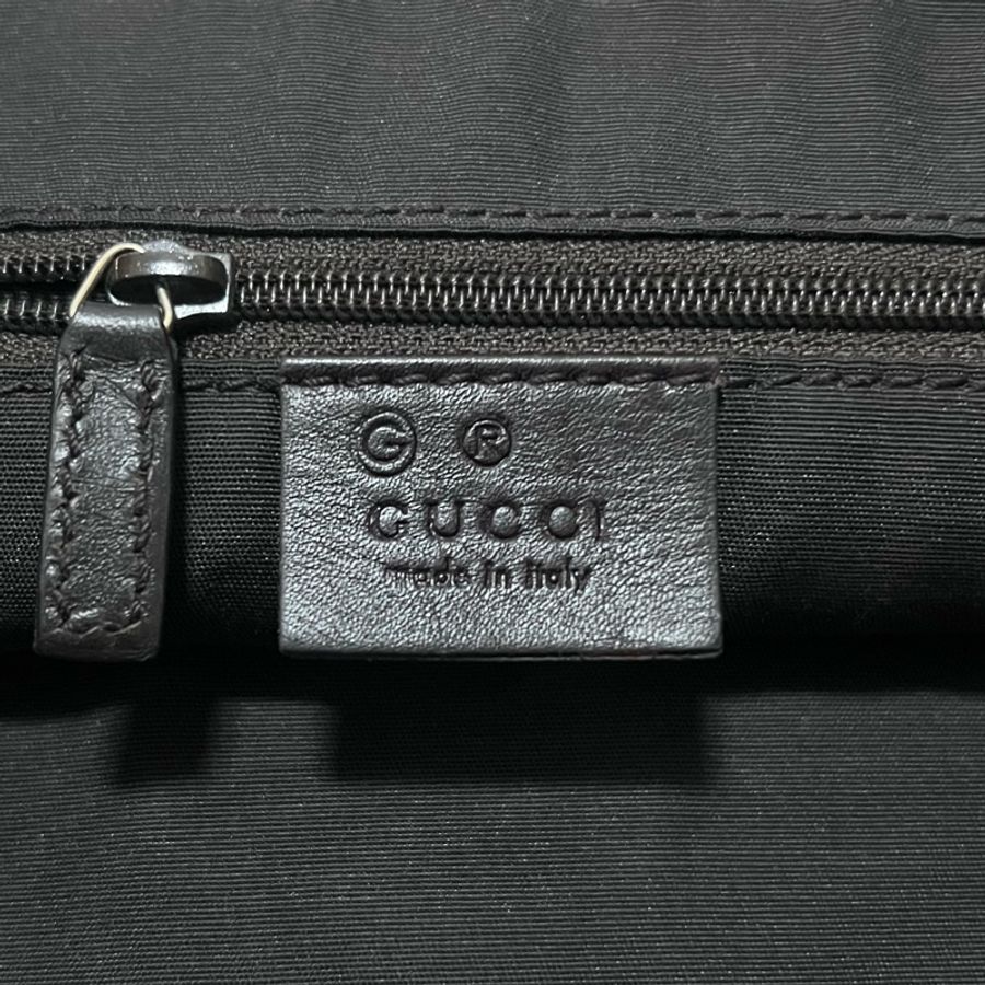 Gucci GG Canvas Abbey Messenger D-Ring Crossbody Bag  中古修道院信使包 GG帆布 D扣 斜跨包 單肩包 側背包 深棕色 Vintage-8