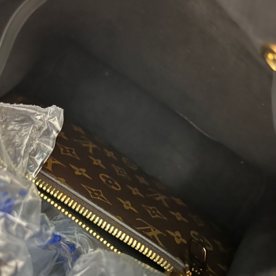 LV NoéNoé MM 牛皮 束口斜背/肩背水桶包-7