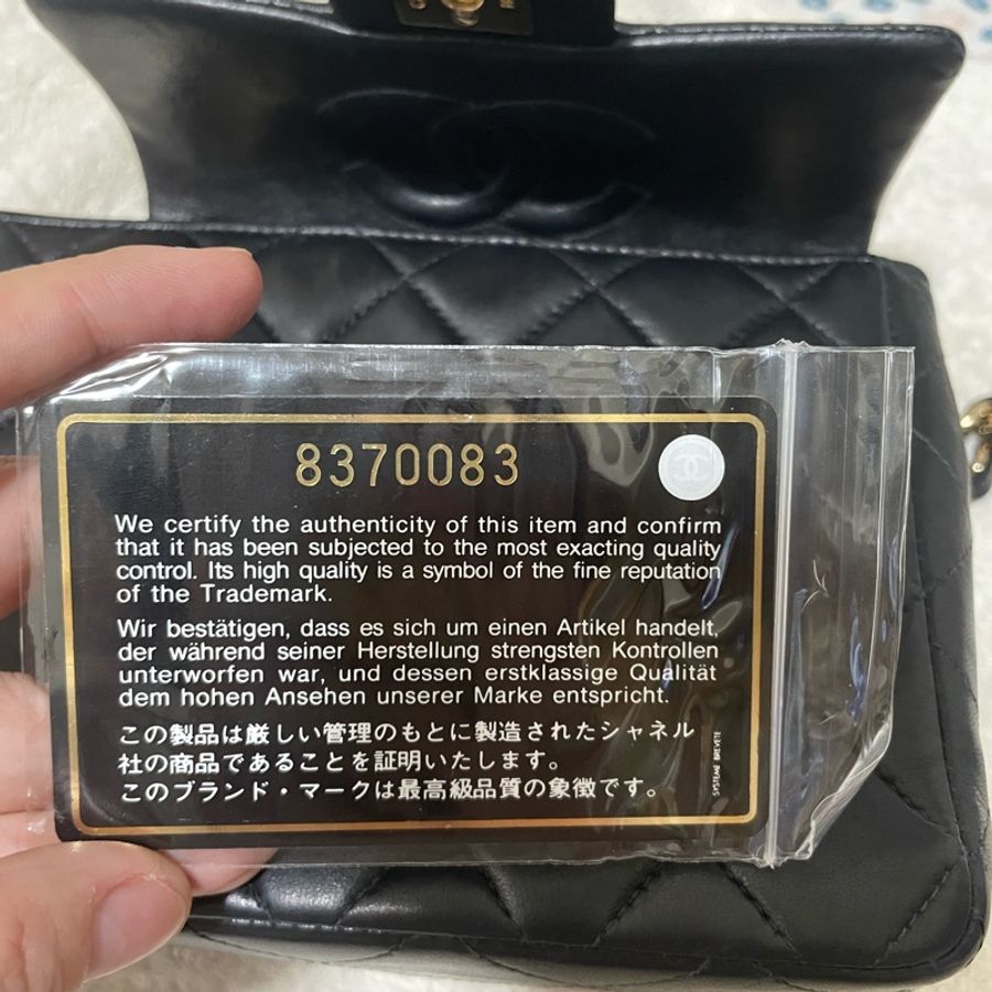 香奈兒經典方胖子老香#香奈兒#經典方胖子#香奈兒口蓋迷你包-18