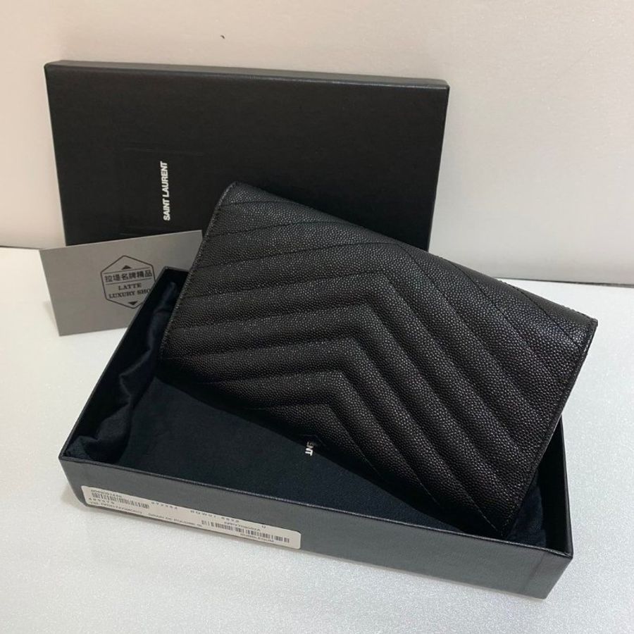 YSL 皮夾/長夾 87成新-1