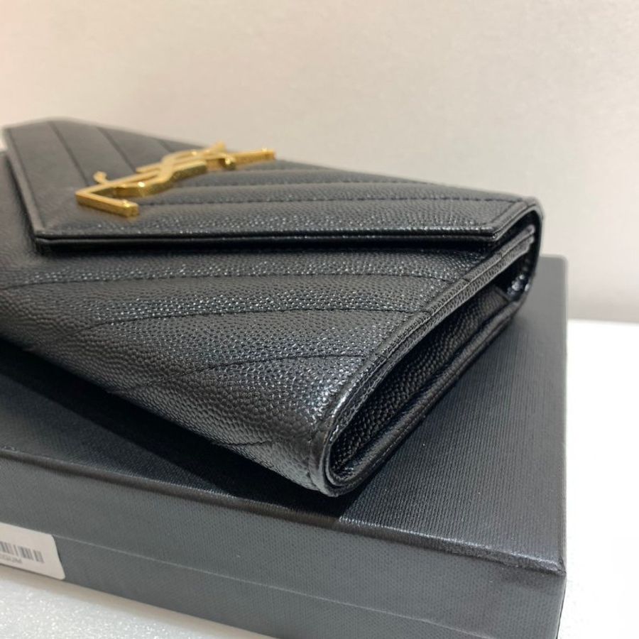 YSL 皮夾/長夾 87成新-2