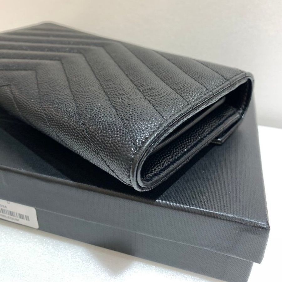 YSL 皮夾/長夾 87成新-4