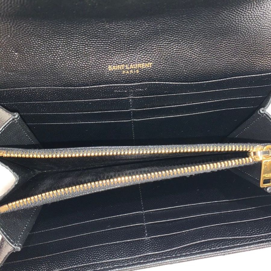 YSL 皮夾/長夾 87成新-9