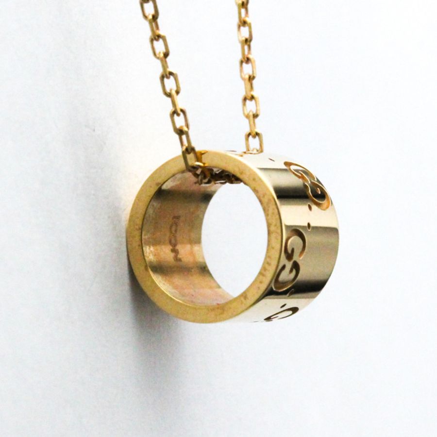 【日本直送】Gucci G Icon 玫瑰金(18K)無石男士、女士時尚吊墜項鍊(玫瑰金)-2