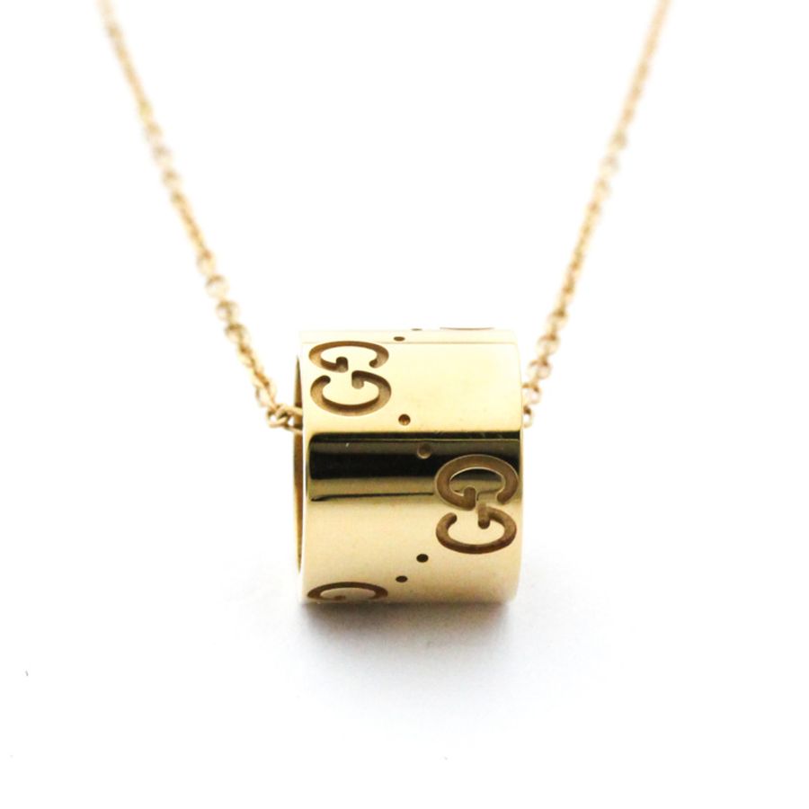 【日本直送】Gucci G Icon 玫瑰金(18K)無石男士、女士時尚吊墜項鍊(玫瑰金)-3