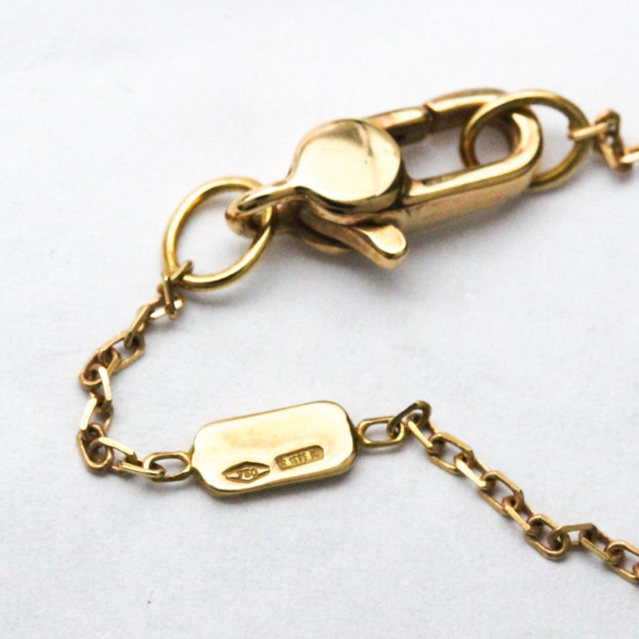 【日本直送】Gucci G Icon 玫瑰金(18K)無石男士、女士時尚吊墜項鍊(玫瑰金)-9