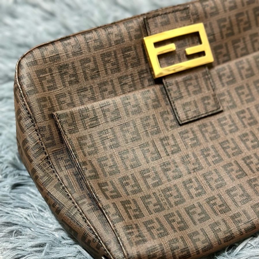 🔥爆款釋出🔥95新✨ #Fendi #Baguette #老花 大 #法棍 #腋下包 💕-10