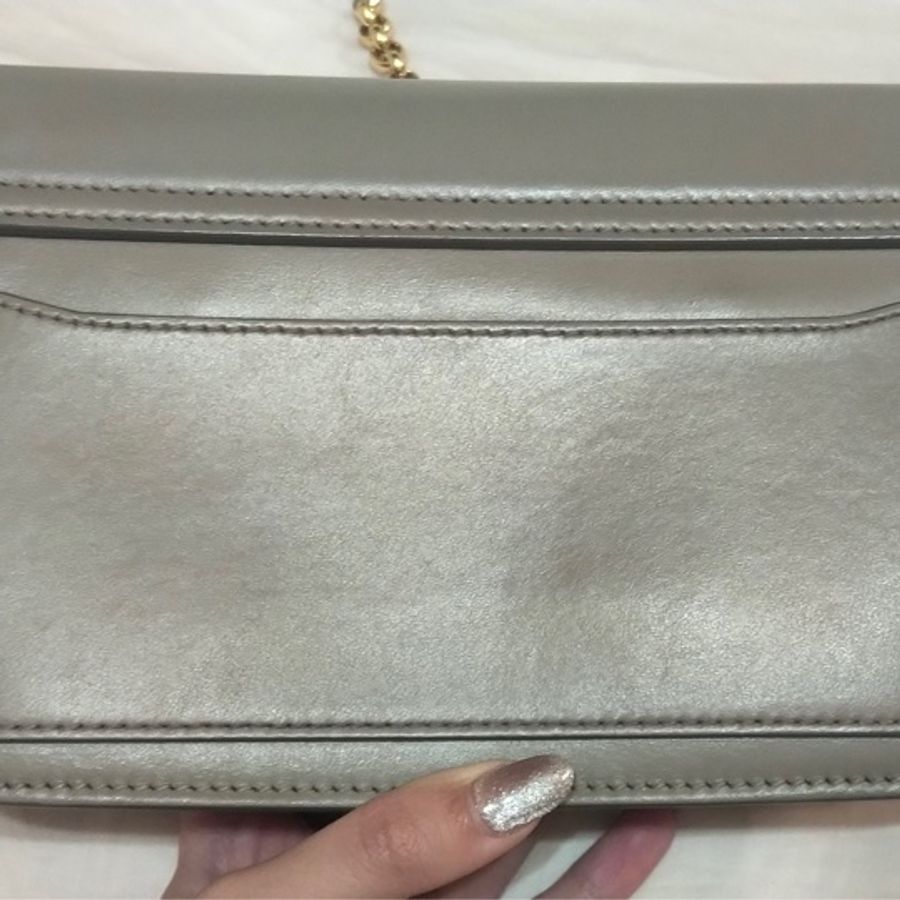 Chloe C clutch bag 大象灰-7