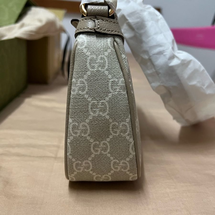 Gucci ophidia 腋下包(燕麥色)-4