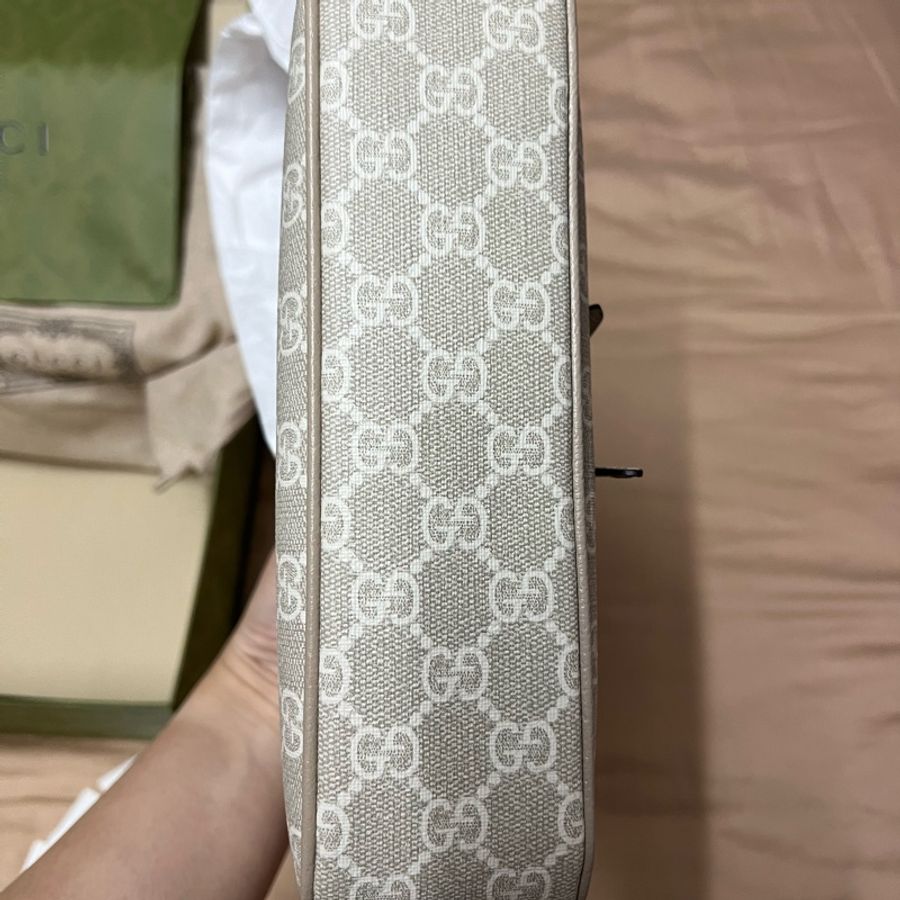 Gucci ophidia 腋下包(燕麥色)-7