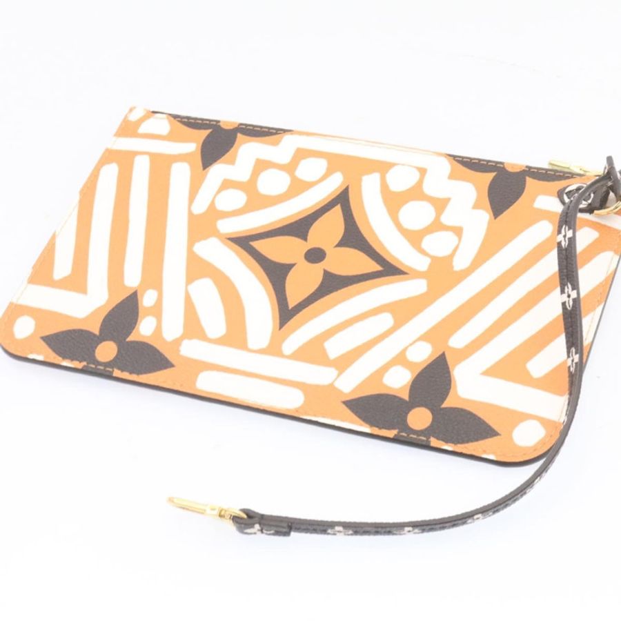 【日本直送】路易威登 Monogram Giant Neverfull 中型手提包焦糖色 M56584 LV 正品 24446A-20