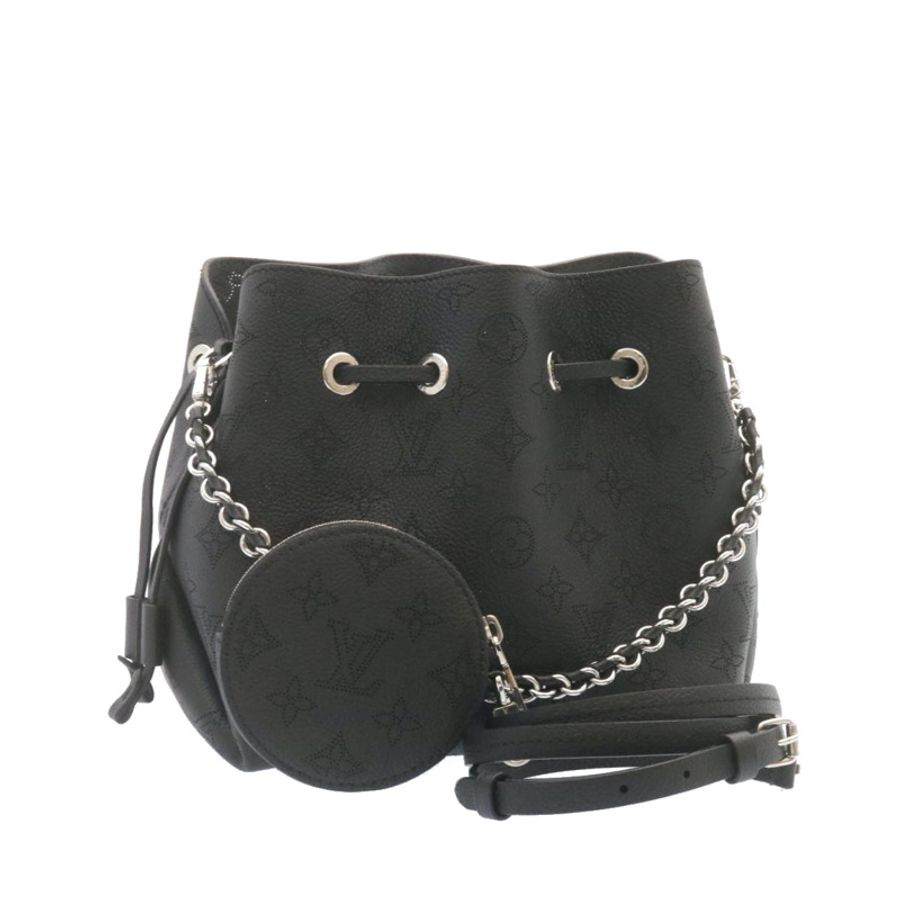 【日本直送】路易威登 Monogram Mahina Bella 肩背包黑色 M57070 LV 正品 25402A-0