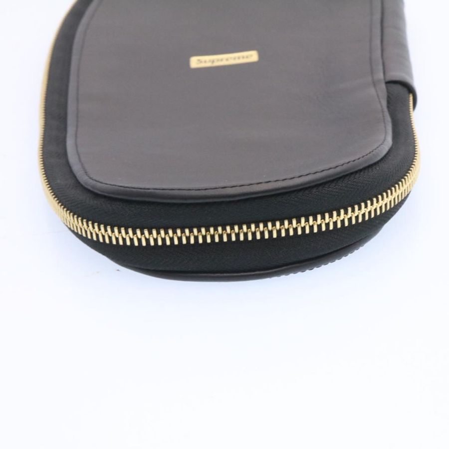 【日本直送】路易威登 Supreme 皮革黑色拖鞋套 LV 正品 ds070-6