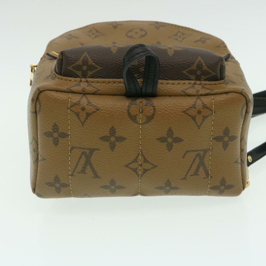 【日本直送】LOUIS VUITTON Monogram Reverse Palm Springs 迷你背包 M44872 LV 正品 25969A-4