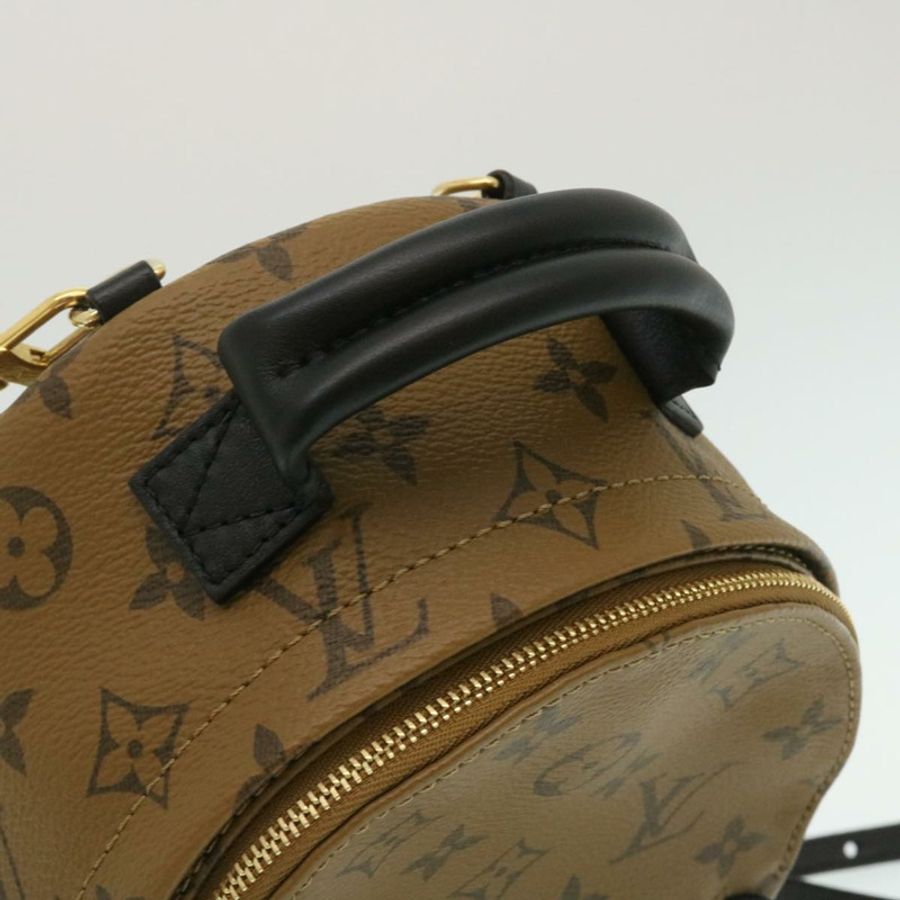 【日本直送】LOUIS VUITTON Monogram Reverse Palm Springs 迷你背包 M44872 LV 正品 25969A-5