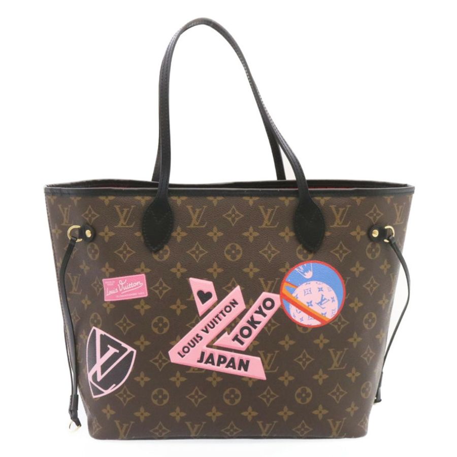 【日本直送】路易威登 Monogram World Tour Neverfull 中型手提包 M42844 LV 正品 26563A-1