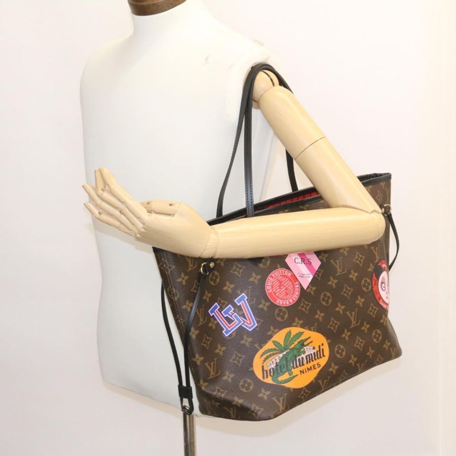【日本直送】路易威登 Monogram World Tour Neverfull 中型手提包 M42844 LV 正品 26563A-23