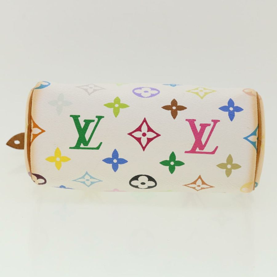【日本直送】路易威登 Monogram Multicolor 迷你 Speedy 手提包 白色 M92645 正品 am1710g-4
