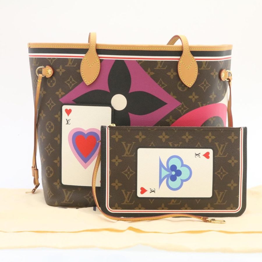 【日本直送】路易威登 Monogram Game On Neverfull MM 手提包 M57452 LV 正品 knn013-46