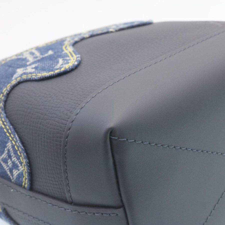 【日本直送】路易威登 NIGO 交織字母牛仔日本巡洋艦包藍色 M45970 正品 28149A-7