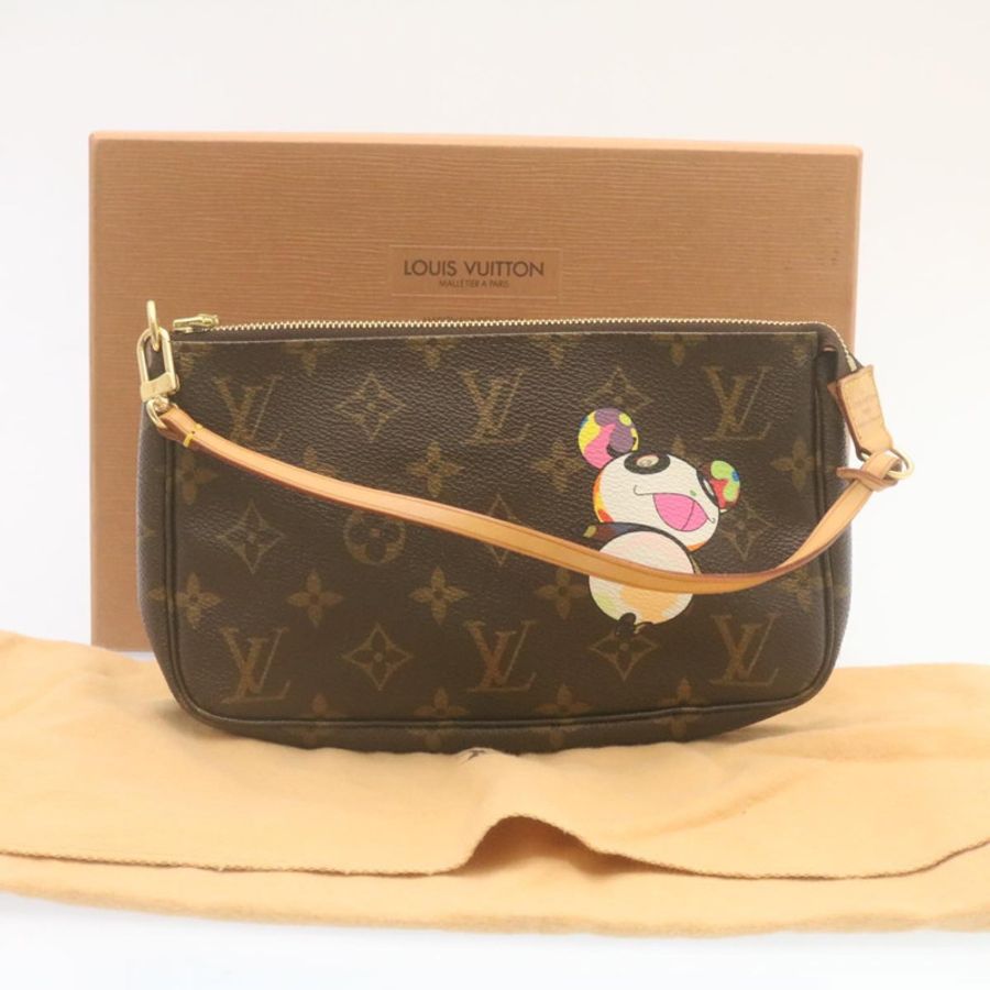 【日本直送】路易威登 Monogram 熊貓手拿包配件袋 M51981 LV 正品 lt317-11