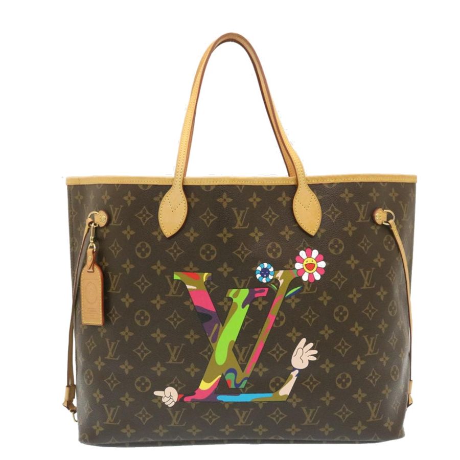 【日本直送】路易威登 Monogram Neverfull GM 手提包村上隆 M95560 正品 29177A-12