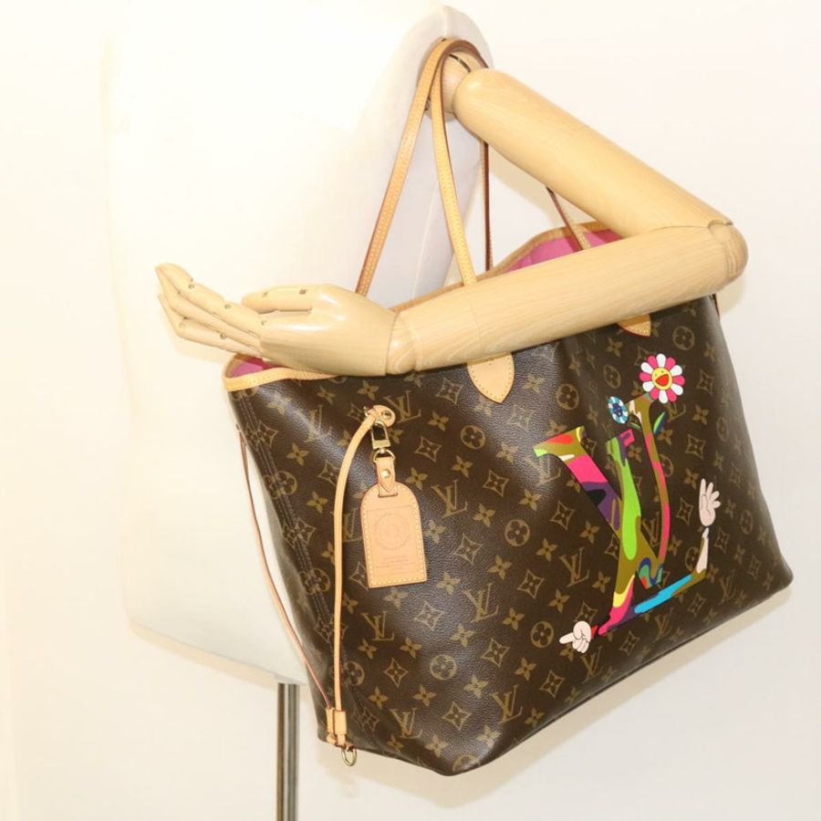 【日本直送】路易威登 Monogram Neverfull GM 手提包村上隆 M95560 正品 29177A-24