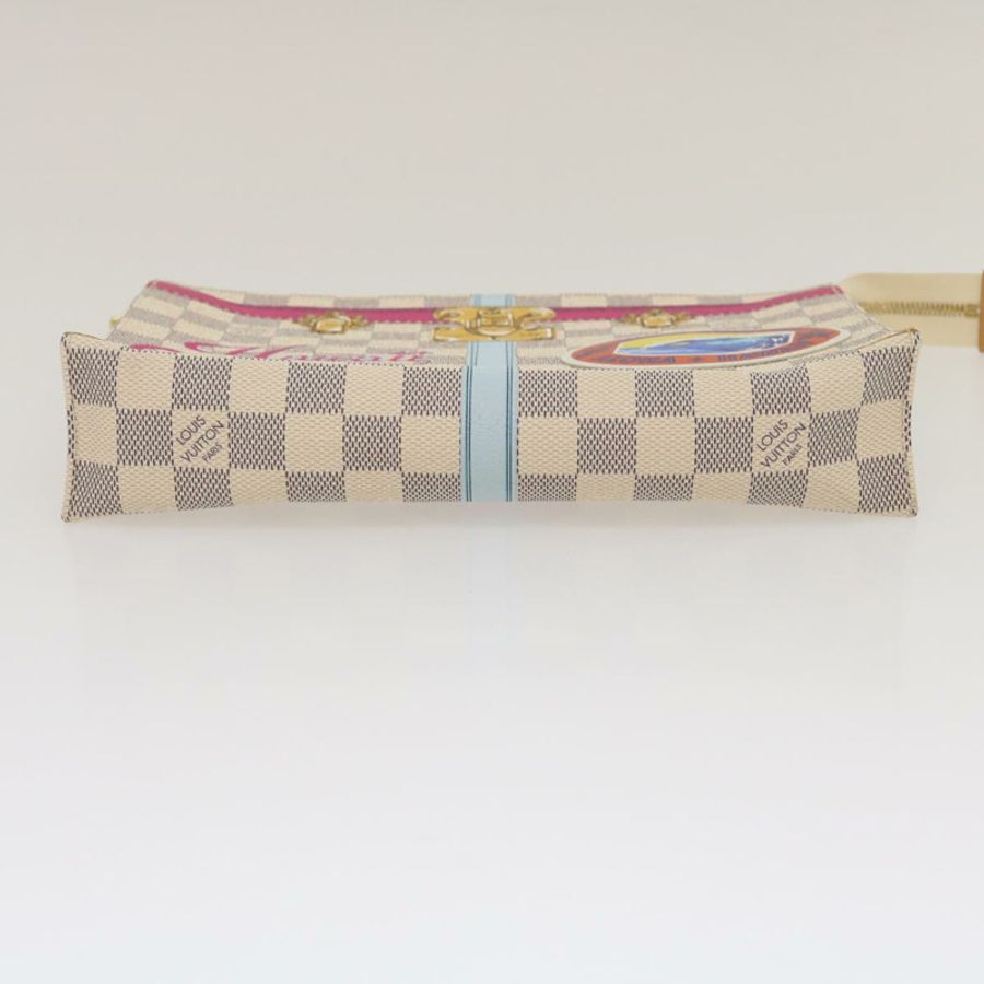 【日本直送】路易威登 Damier Azur Poche 廁所 26 袋 M41438 LV 正品 ak181-5
