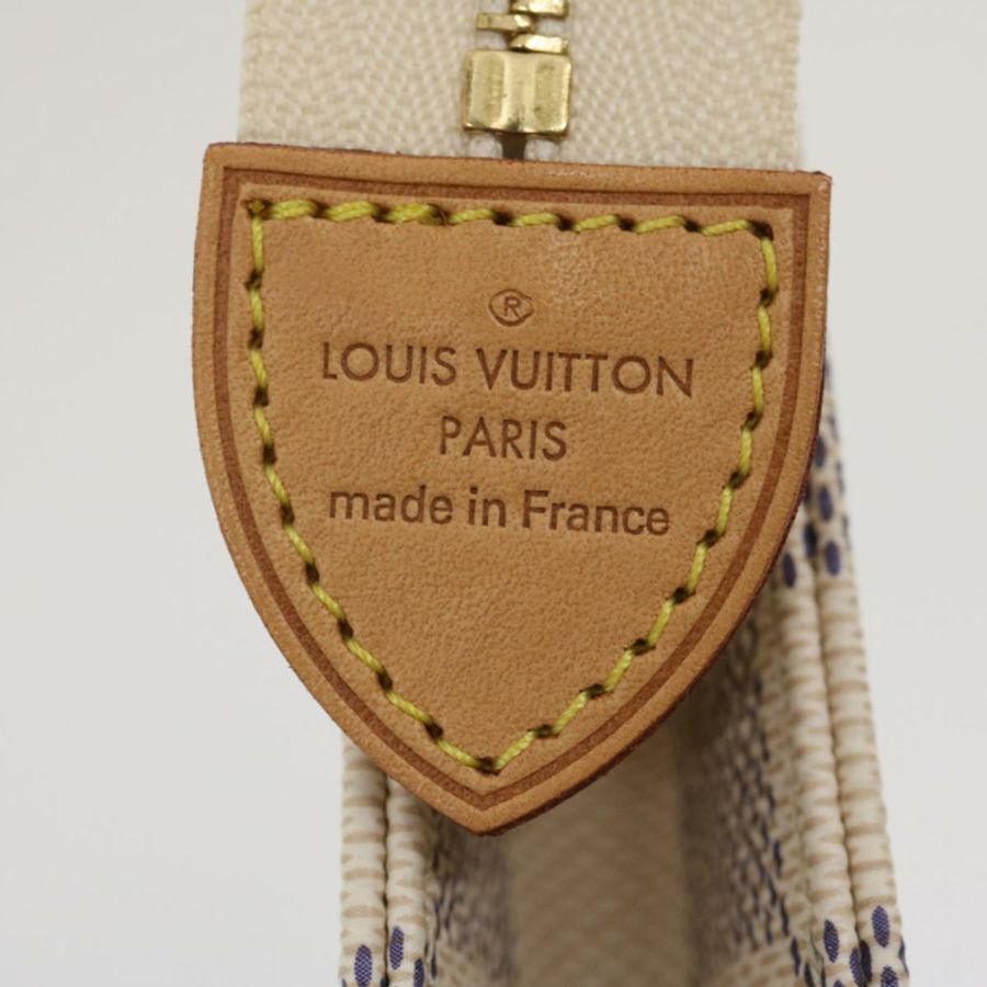 【日本直送】路易威登 Damier Azur Poche 廁所 26 袋 M41438 LV 正品 ak181-7