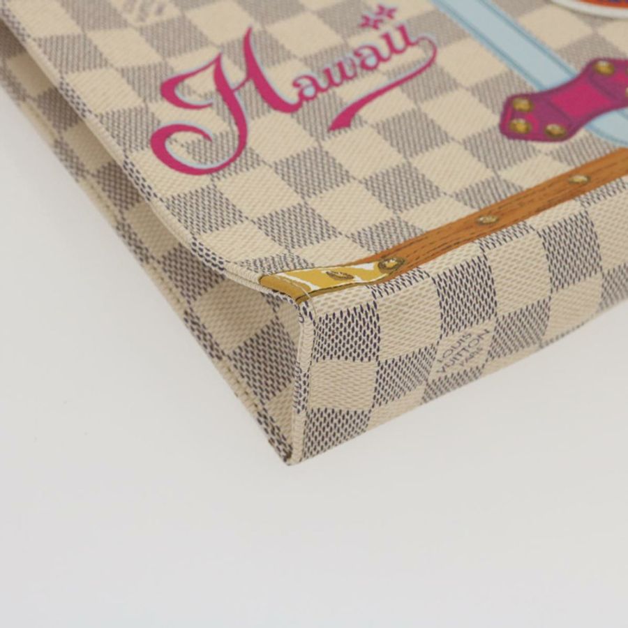 【日本直送】路易威登 Damier Azur Poche 廁所 26 袋 M41438 LV 正品 ak181-13